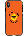 Don't Overthink Quote Impact iPhone Case