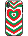 Candy Cane Impact iPhone Case