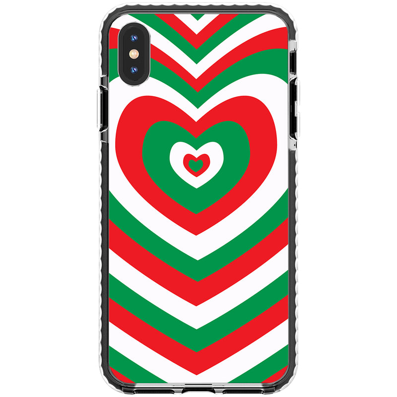 Candy Cane Impact iPhone Case