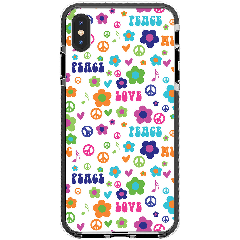 Love and Peace Impact iPhone Case