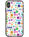 Love and Peace Impact iPhone Case