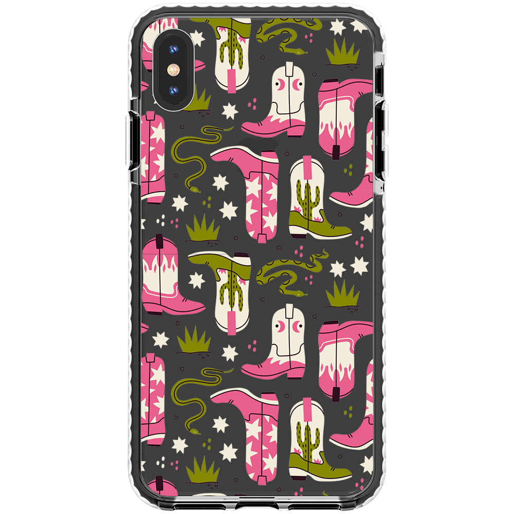 Pink Cowboy Boots Phone Case