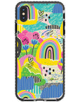 Rainbow Patches Impact iPhone Case