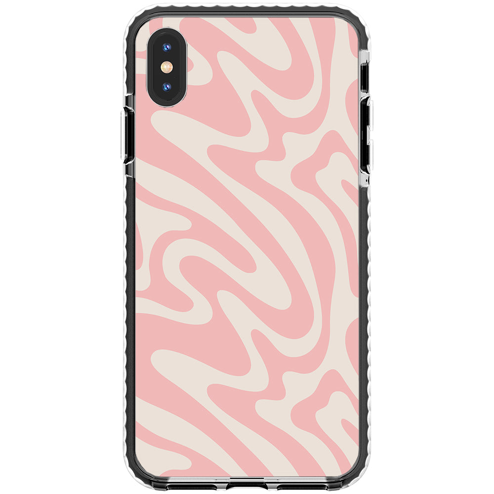 Strawberry Swirl Impact iPhone Case