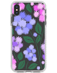 Ageratum Floral Impact iPhone Case