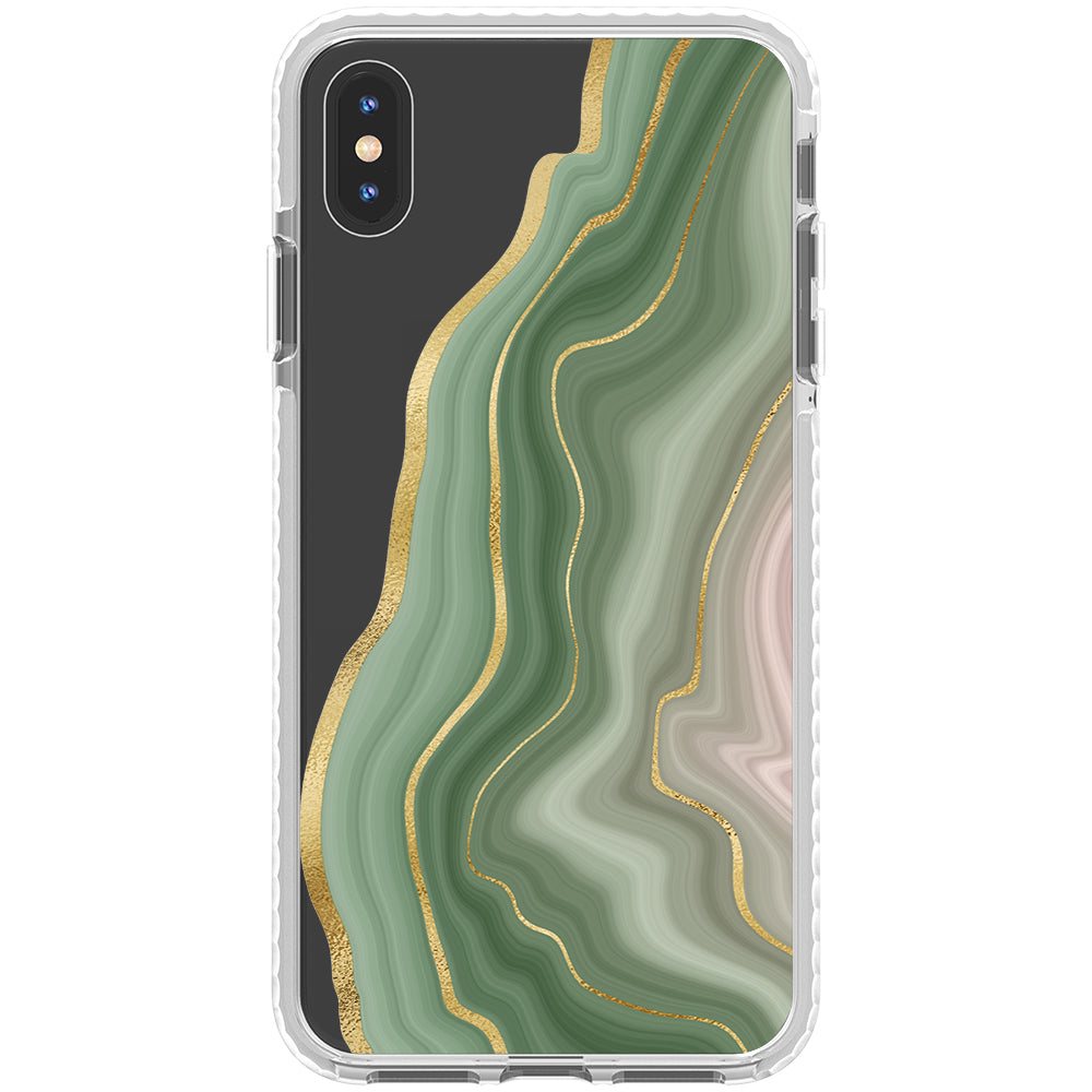 Amulet Green Agate iPhone Case