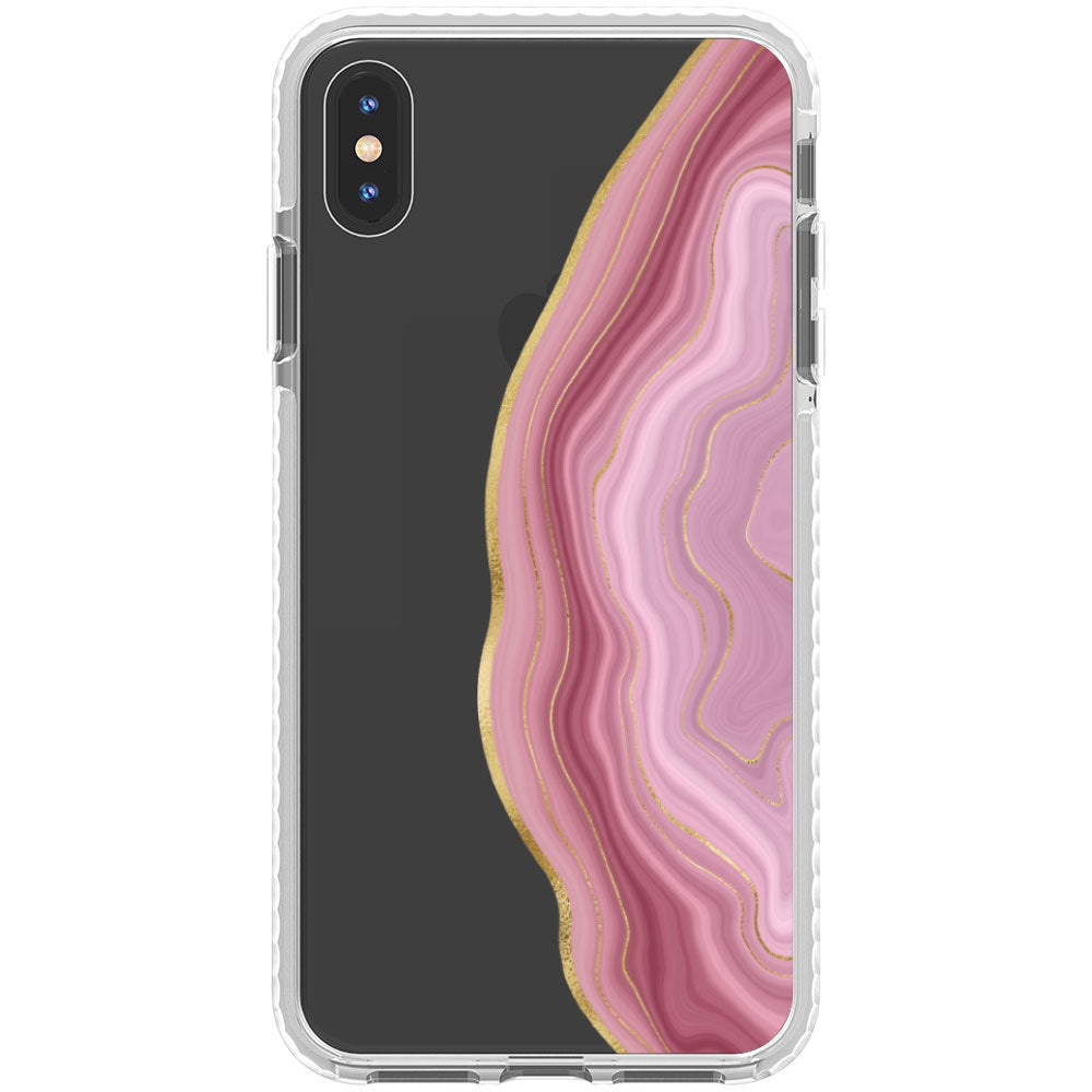 Can Can Pink Agate iPhone Case