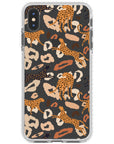 Abstract Leopard Impact iPhone Case