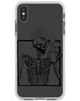 Coffee Skeleton Impact iPhone Case