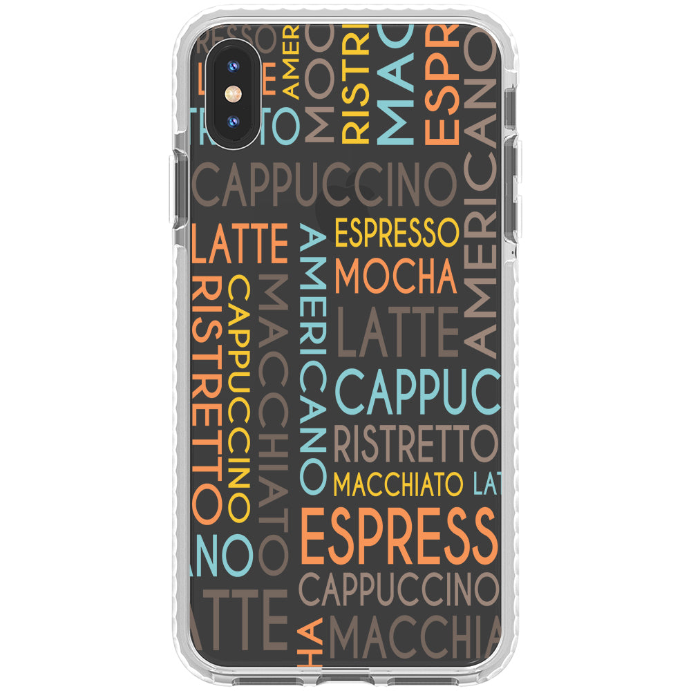 Coffee Names Impact iPhone Case