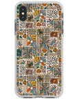 Spring Groovy Pattern Impact iPhone Case