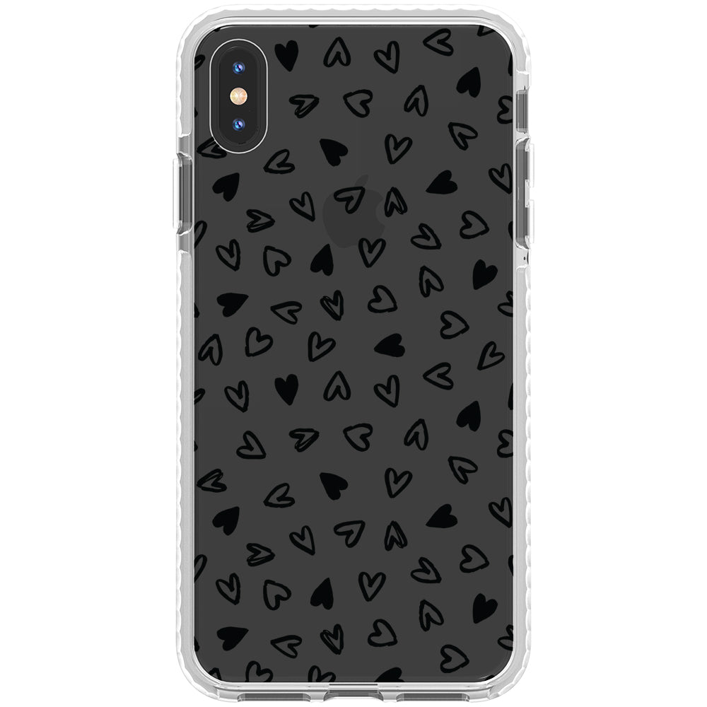 Little Hearts Impact iPhone Case