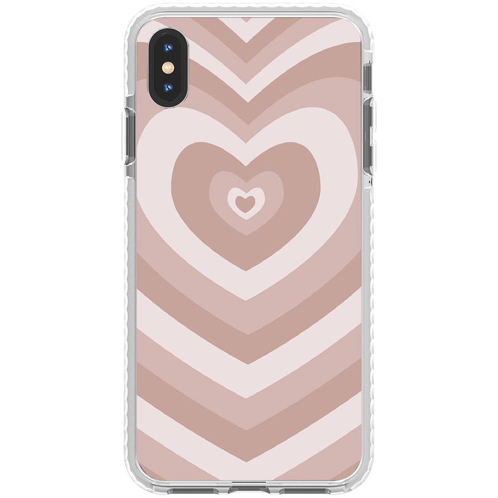 Nude Heart Impact iPhone Case