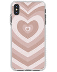 Nude Heart Impact iPhone Case