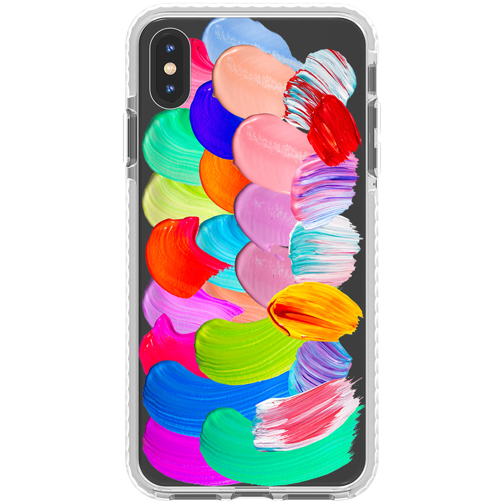 Paint Strokes Impact iPhone Case