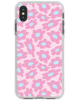 Pastel Warped Flower iPhone Case