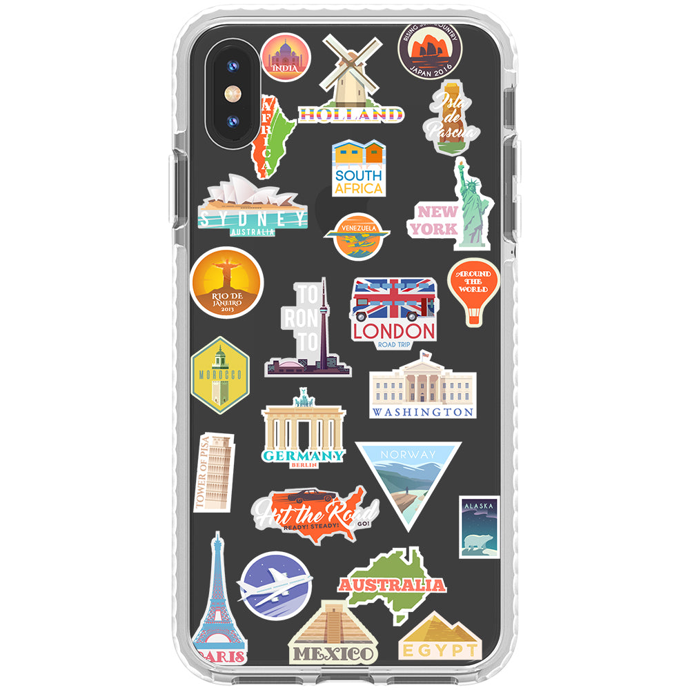 Holiday Travels Impact iPhone Case