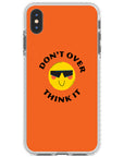 Don't Overthink Quote Impact iPhone Case