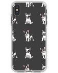 Frenchies Paws Collage Impact iPhone Case