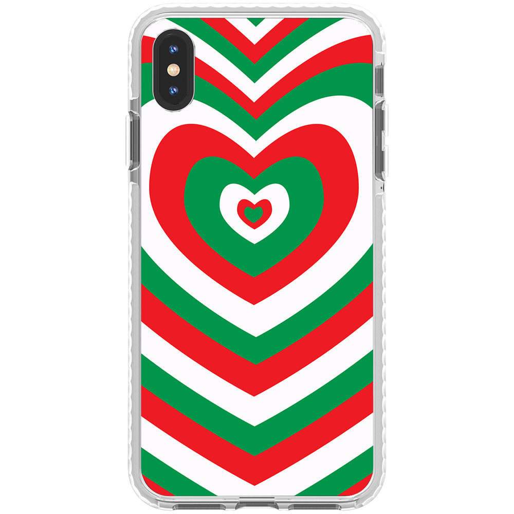 Candy Cane Impact iPhone Case