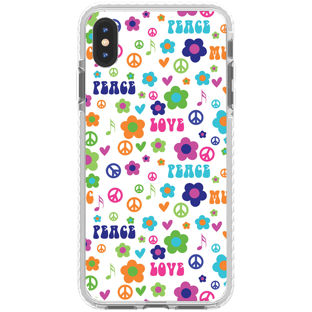 Love and Peace Impact iPhone Case