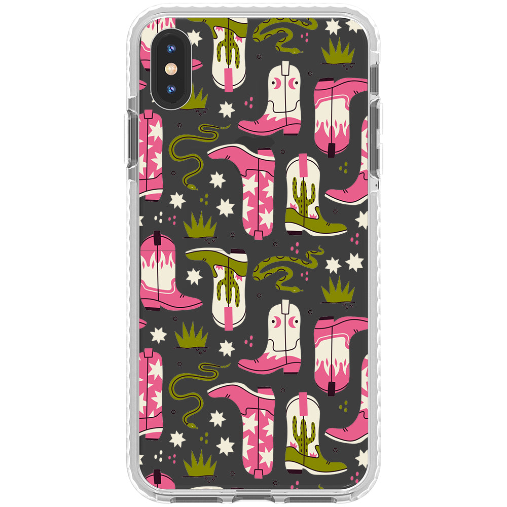 Pink Cowboy Boots Phone Case