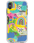 Rainbow Patches Impact iPhone Case