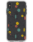 Minimal Scandinavian Flowers Impact iPhone Case