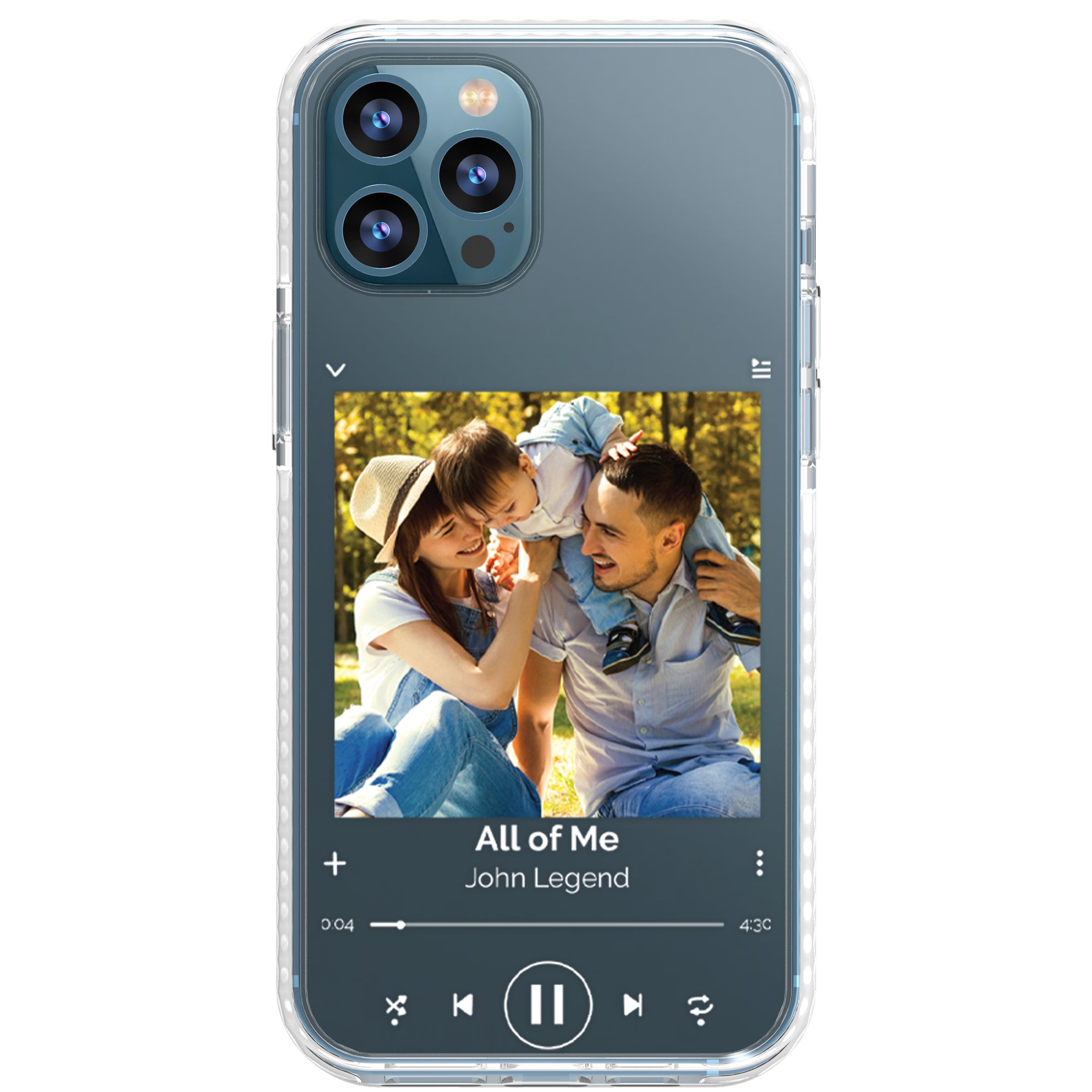 Custom Music Player Impact iPhone Case