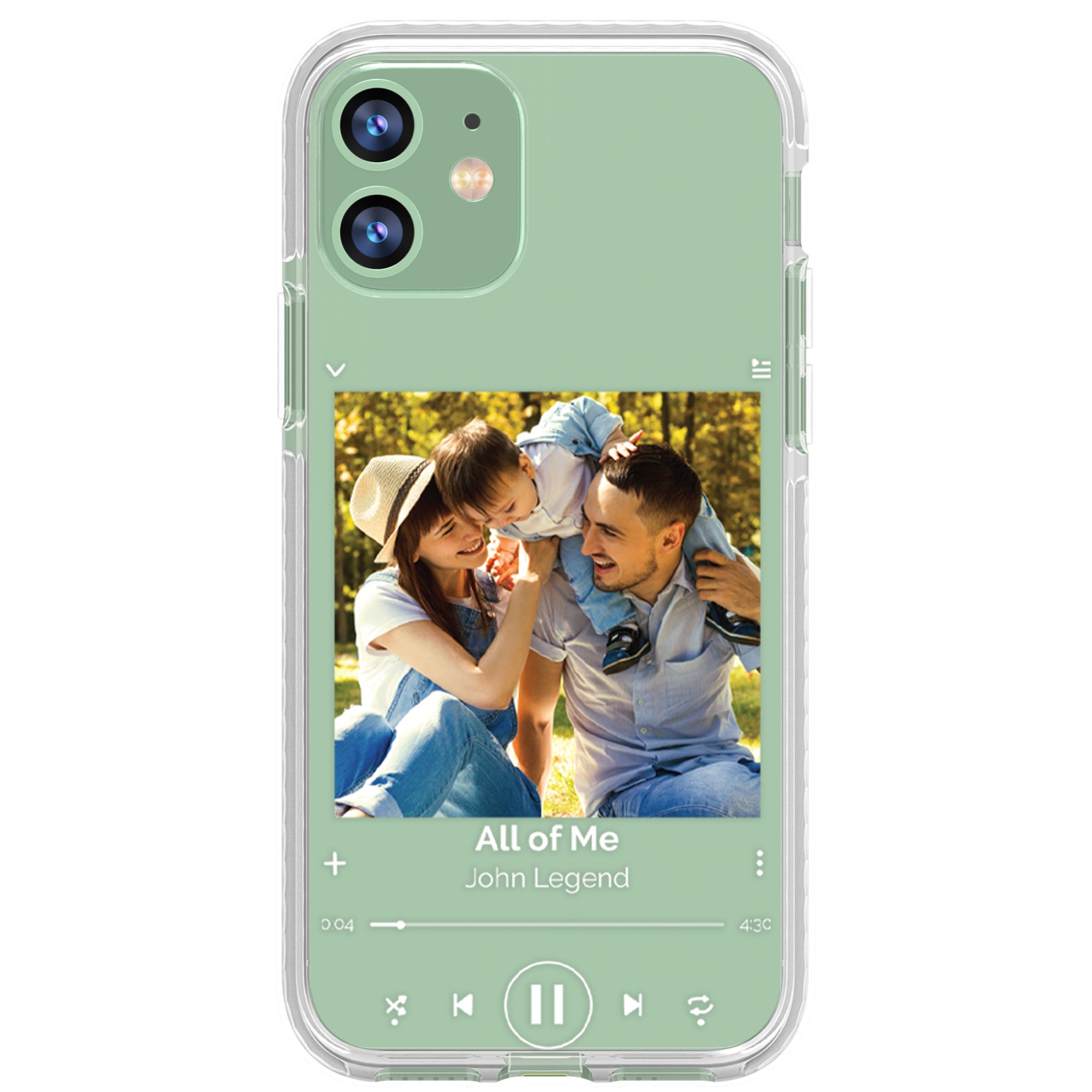 Custom Music Player Impact iPhone Case