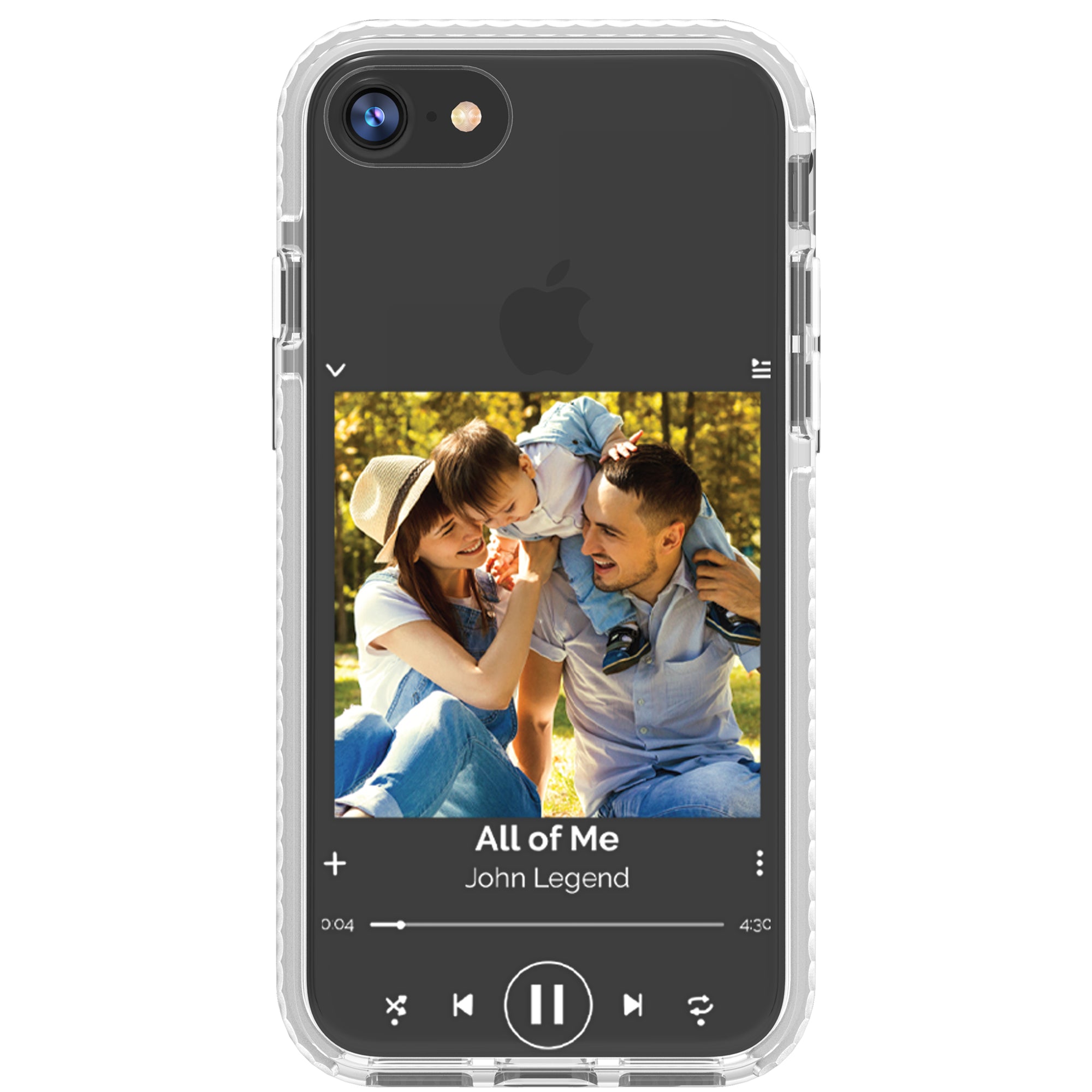 Custom Music Player Impact iPhone Case