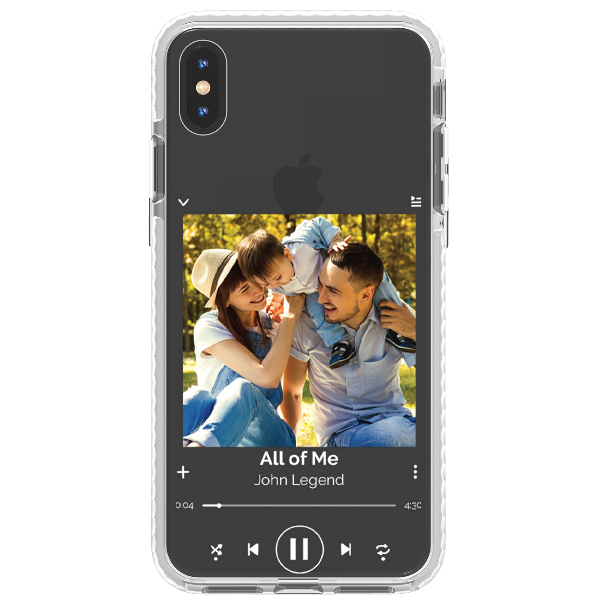 Custom Music Player Impact iPhone Case