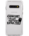 Extra Fries Quote Samsung Case