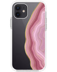 Can Can Pink Agate iPhone Case