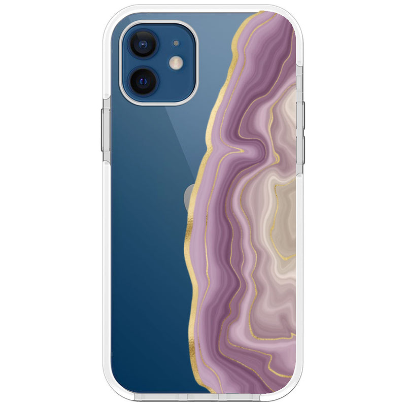 Purple Lily Agate iPhone Case