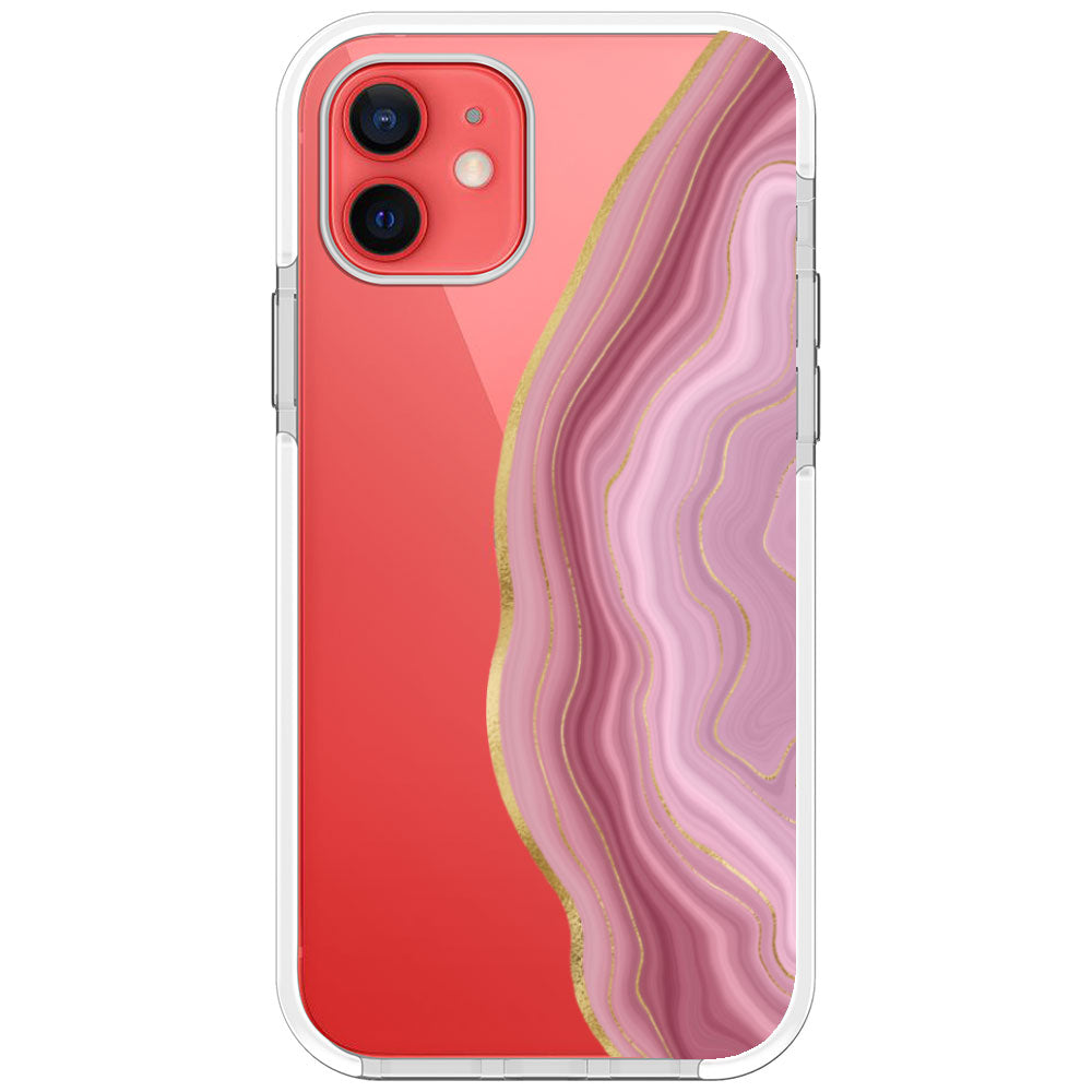 Can Can Pink Agate iPhone Case