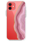 Can Can Pink Agate iPhone Case