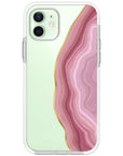 Can Can Pink Agate iPhone Case