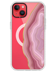 Can Can Pink Agate iPhone Case