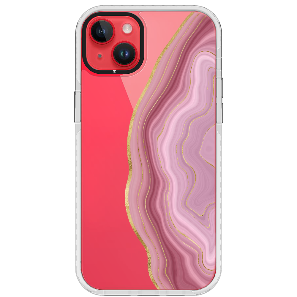 Can Can Pink Agate iPhone Case