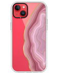 Can Can Pink Agate iPhone Case