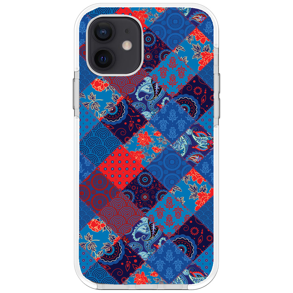 Paisley Patch Impact iPhone Case