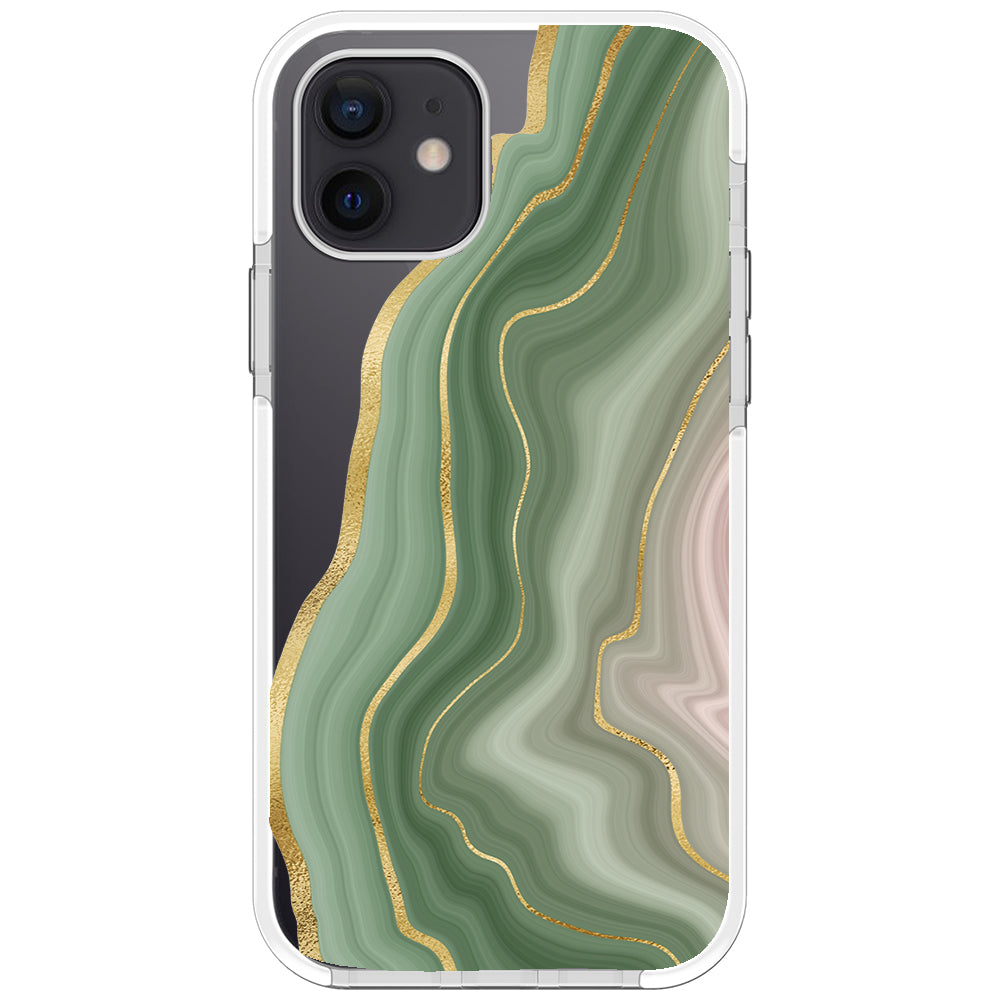 Amulet Green Agate iPhone Case