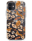 Abstract Leopard Impact iPhone Case