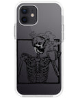 Coffee Skeleton Impact iPhone Case