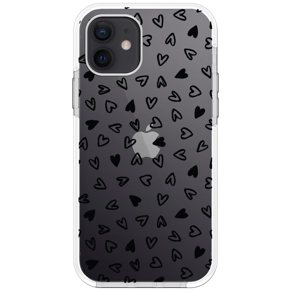 Little Hearts Impact iPhone Case