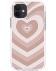 Nude Heart Impact iPhone Case