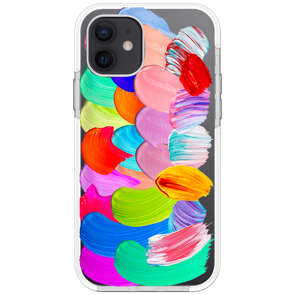 Paint Strokes Impact iPhone Case