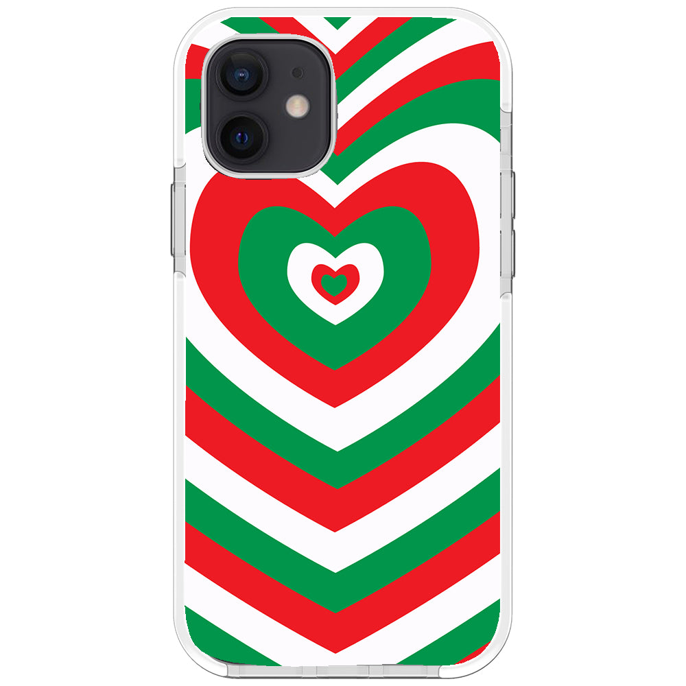 Candy Cane Impact iPhone Case