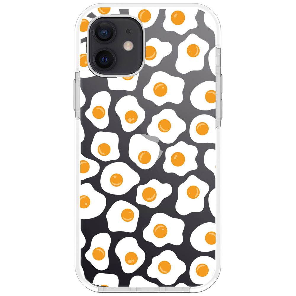 Fried Eggs Impact iPhone Case